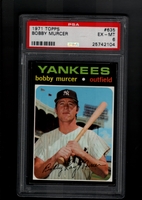 1971 Topps #635 Bobby Murcer PSA 6 EX-MT NEW YORK YANKEES