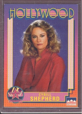 1991 Starline Hollywood CYBILL SHEPHERD Original Prototype Card TOUGH
