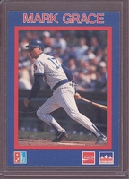 1989 STARLINE PROMO Mark Grace CUBS Domino's