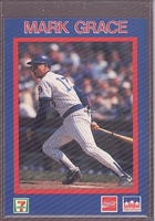 1989 STARLINE PROMO Mark Grace CUBS 7-11
