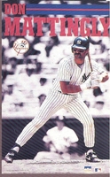 Don Mattingly B&W NEW YORK YANKEES Starline Poster MINI Promo Piece 3x5