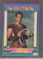 1991 Starline Hollywood CHARLTON HESTON Original Prototype Card TOUGH